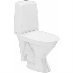 Ifö Spira toilet med S-Lås uden skyllekant